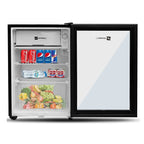 Sayona compact mini fridge interior shelves