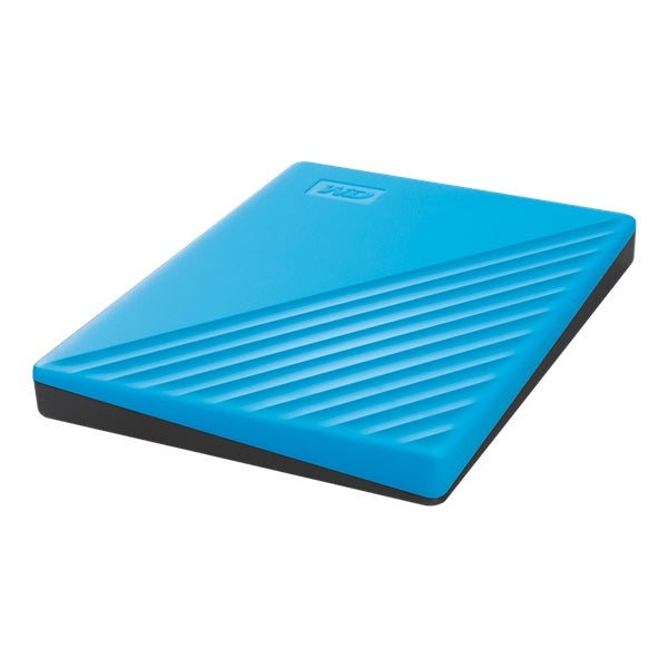 WD 2TB My Passport Portable HDD External Hard Drive, Sky Blue