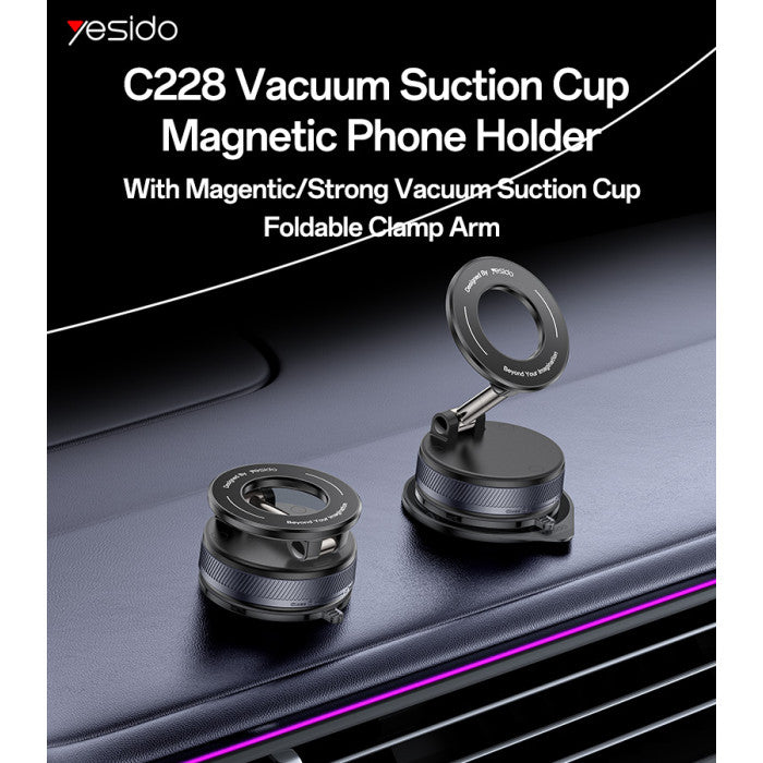 Yesido C228 car phone holder vacuum suction base