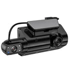 Hoco Di07 dual camera dashcam front view mounted on windshield Kuwait