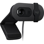Logitech Brio 105 Full HD Webcam with Privacy Shutter – Black