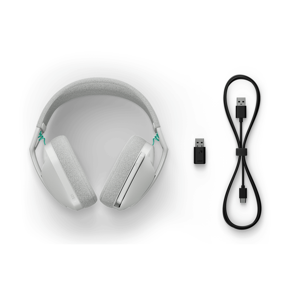 Logitech G321 LIGHTSPEED Wireless Gaming Headset, White