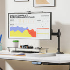 NORTH BAYOU H100 Swivel Monitor Desk Mount - 17” – 30” screens