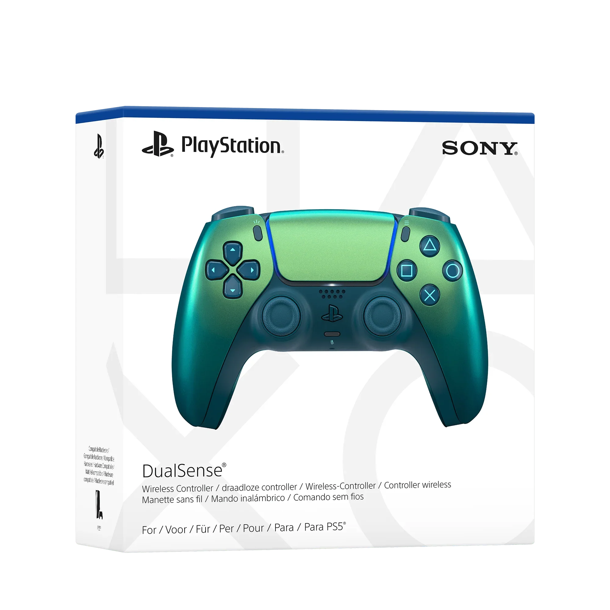 DualSense Chroma Teal controller detail