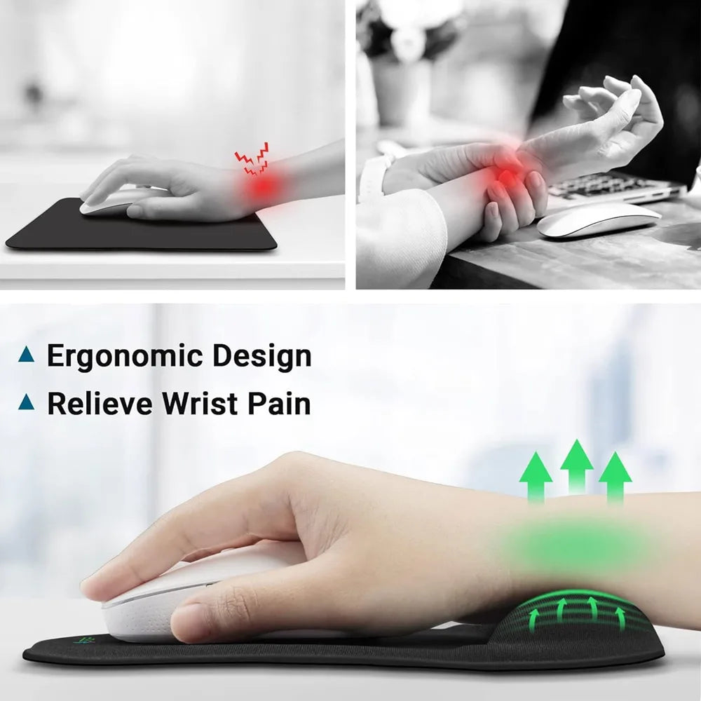 LuxGel Pad Premium Quailty Ergonomic Gel Mouse Pad