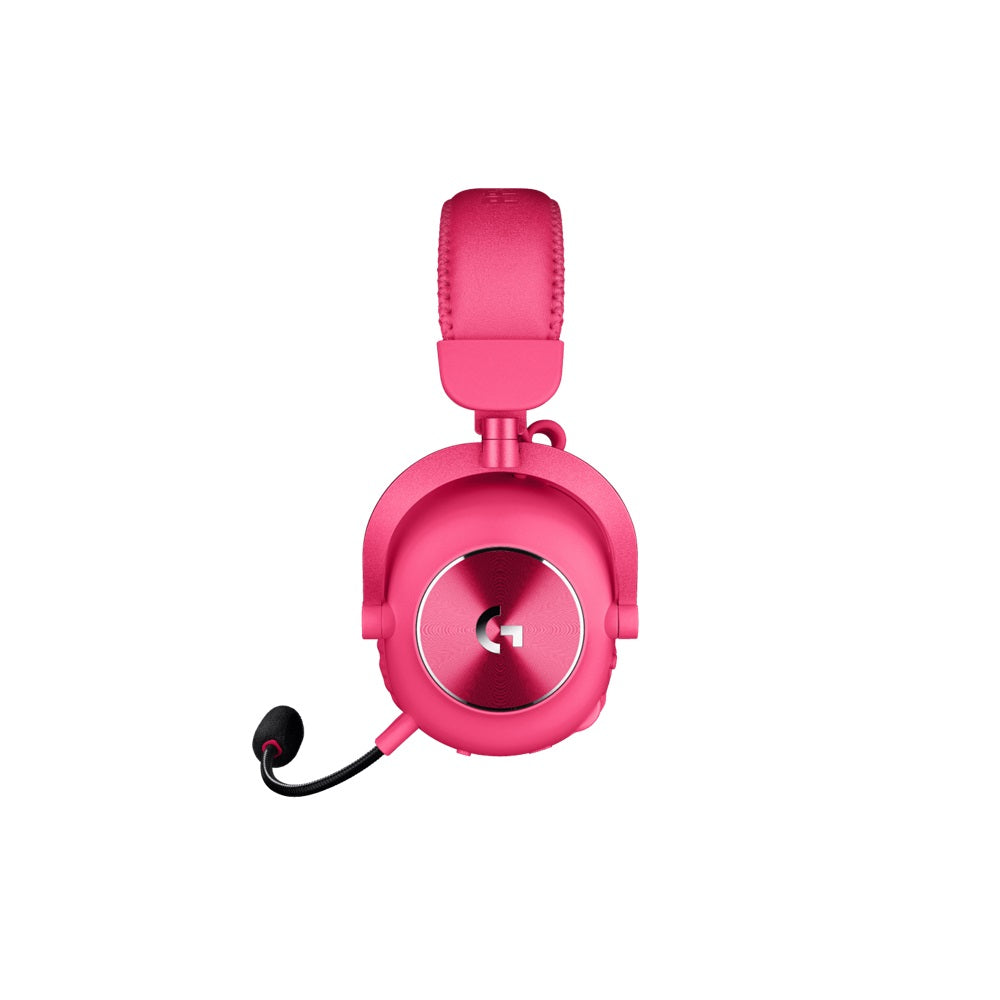 Logitech G Pro X 2 LIGHTSPEED Wireless Gaming Headset, Pink