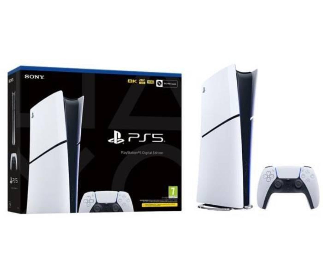 PS5 Slim Digital console detail