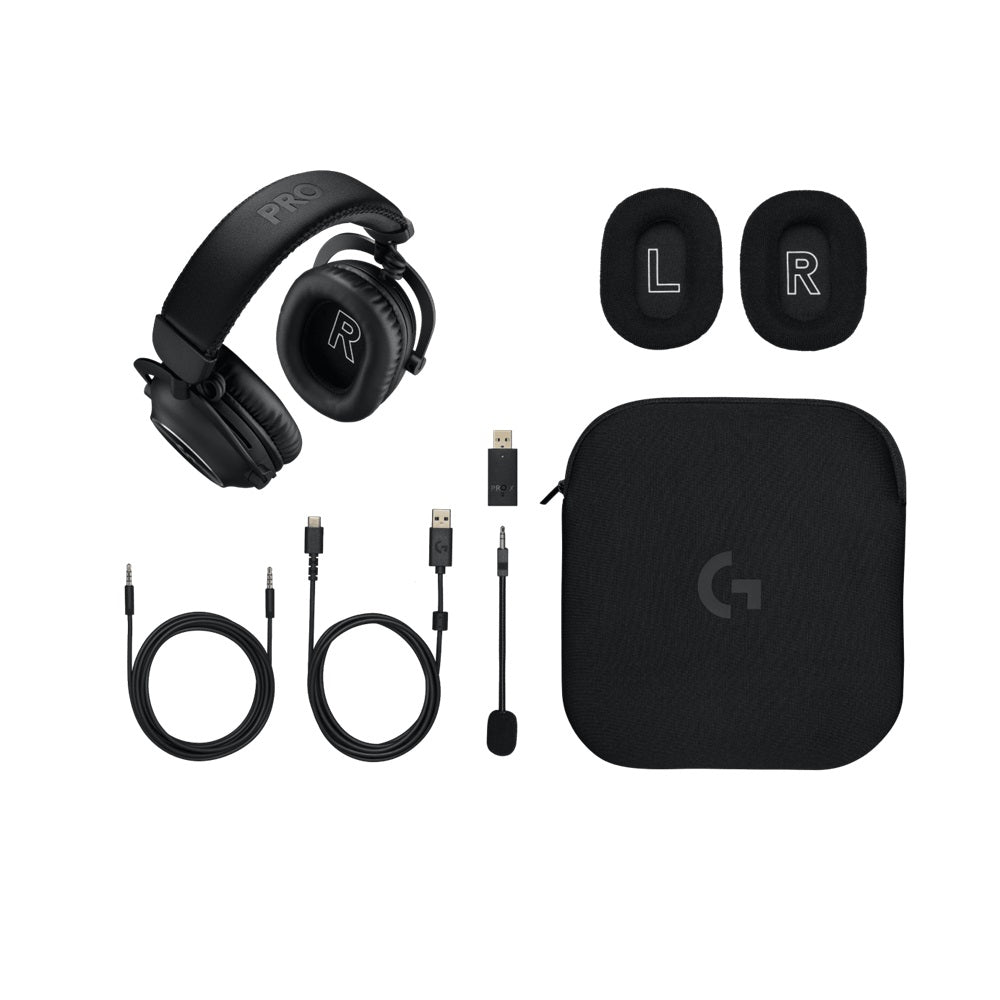 Logitech G Pro X 2 LIGHTSPEED Wireless Gaming Headset – Black