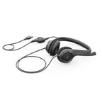 Logitech H390 USB Headset in-line controls, Noise Cancelling Mic