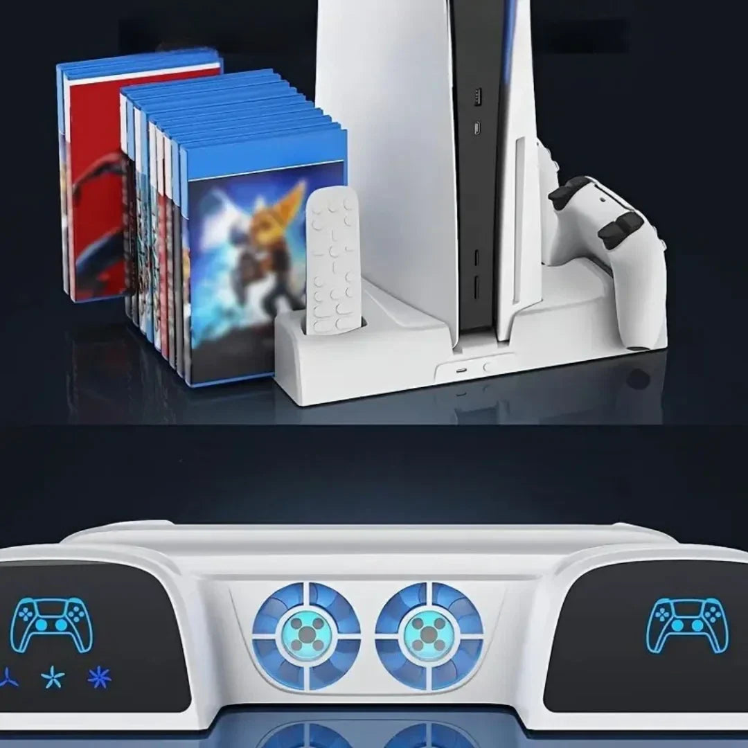 Dobe PS5 cooling fan with charger