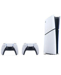 Sony PlayStation 5 Slim Digital Edition Console with white DualSense controller