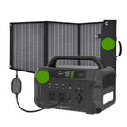CRONY 1800W power station side profile and carry handle