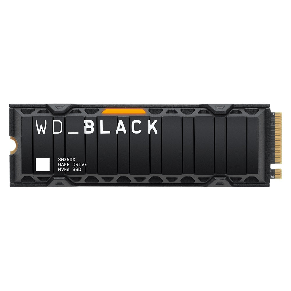 WD 2TB BLACK SN850X NVMe M.2 SSD PCIe 4.0 Heatsink PS5, 7300MB/s