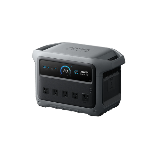 Anker SOLIX C1000 Gen 2 AC outlets and USB ports detail