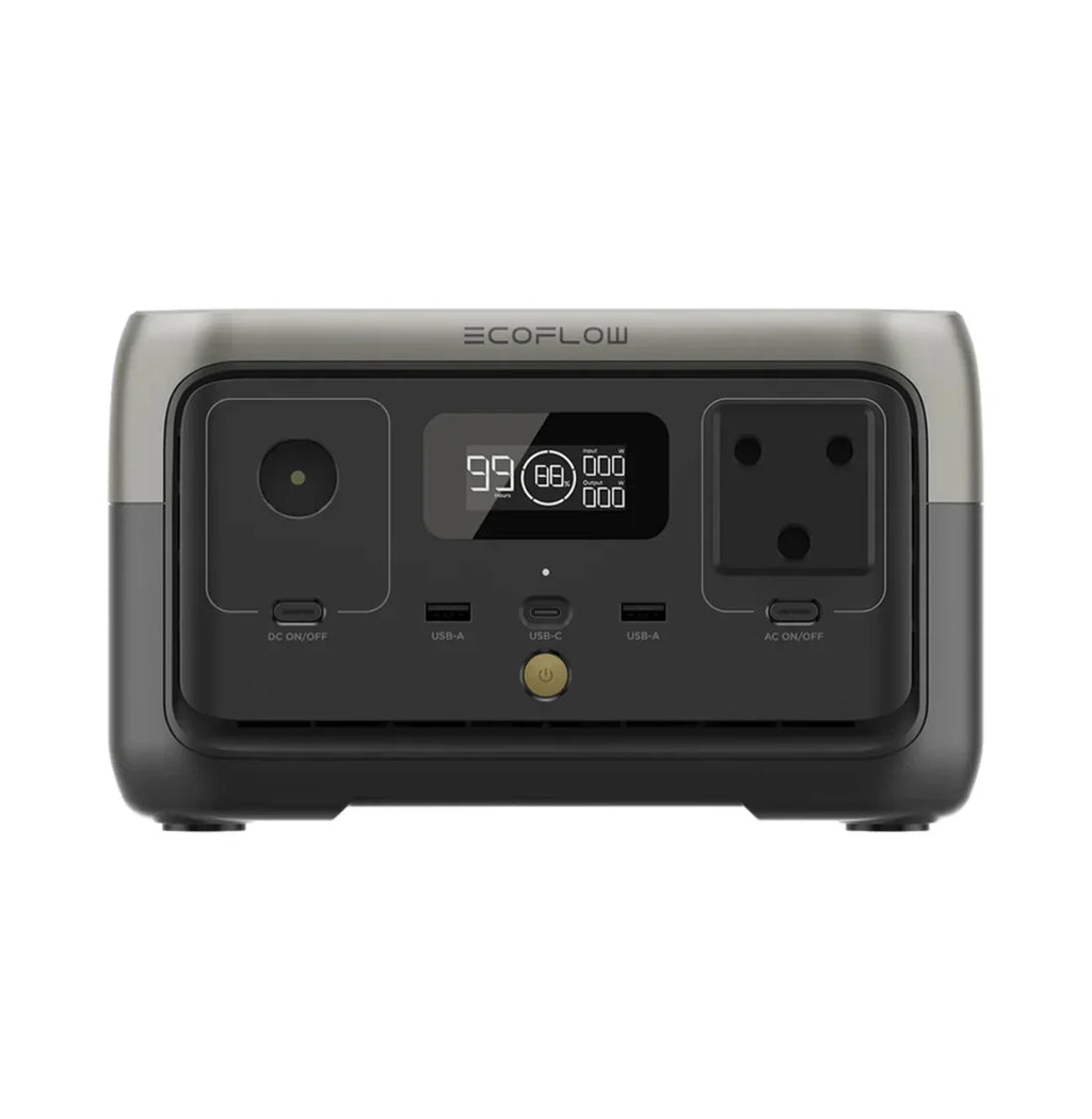 EcoFlow River 2 256Wh 300W portable power station front view Kuwait