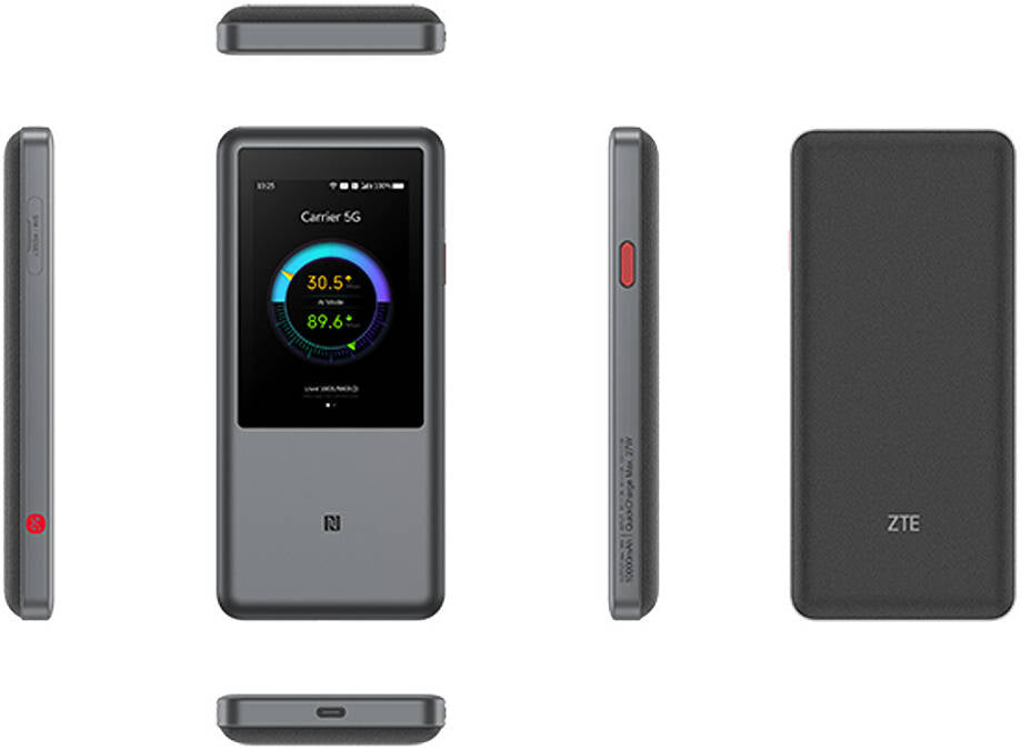 ZTE U60 Pro 5G router 10000mAh battery grey