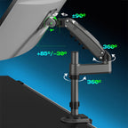 NORTH BAYOU H100 Swivel Monitor Desk Mount - 17” – 30” screens
