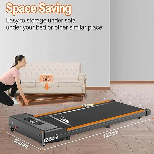 Home Walking Pad Treadmill – Compact & Adjustable Exercise Machine