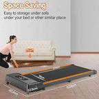 Home Walking Pad Treadmill – Compact & Adjustable Exercise Machine