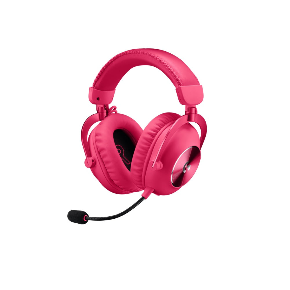 Logitech G Pro X 2 LIGHTSPEED Wireless Gaming Headset, Pink