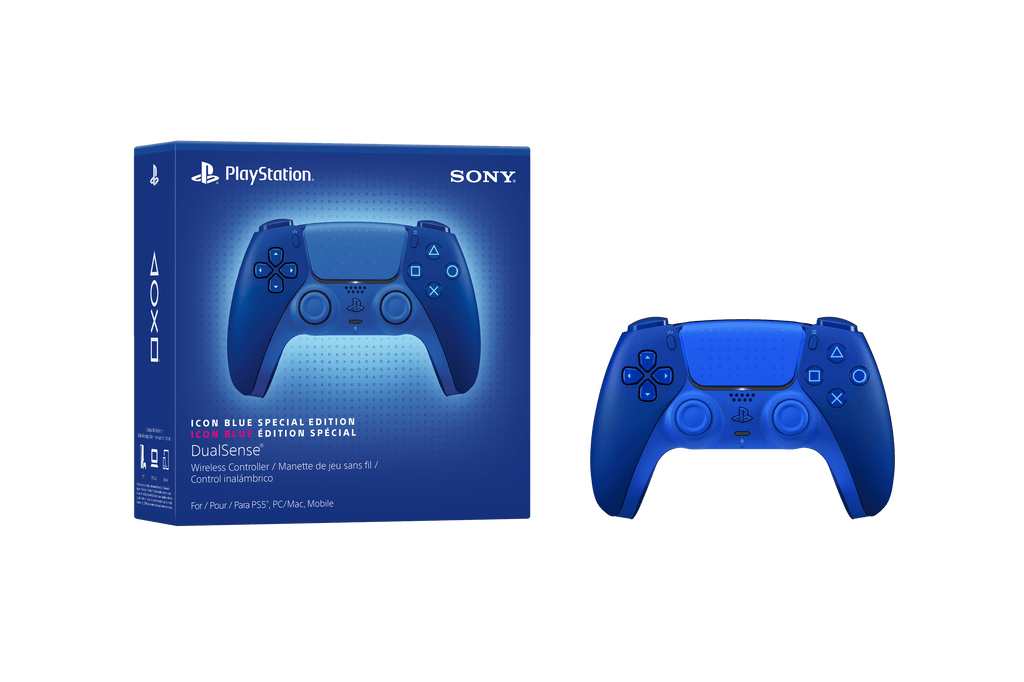 DualSense Icon Blue controller detail