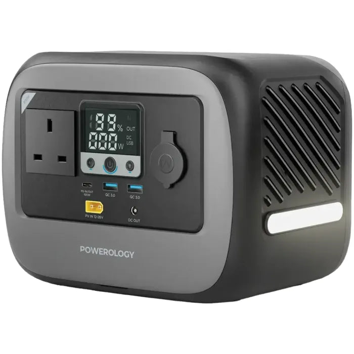 Powerology Pater I 300W 236Wh portable power station front view Kuwait