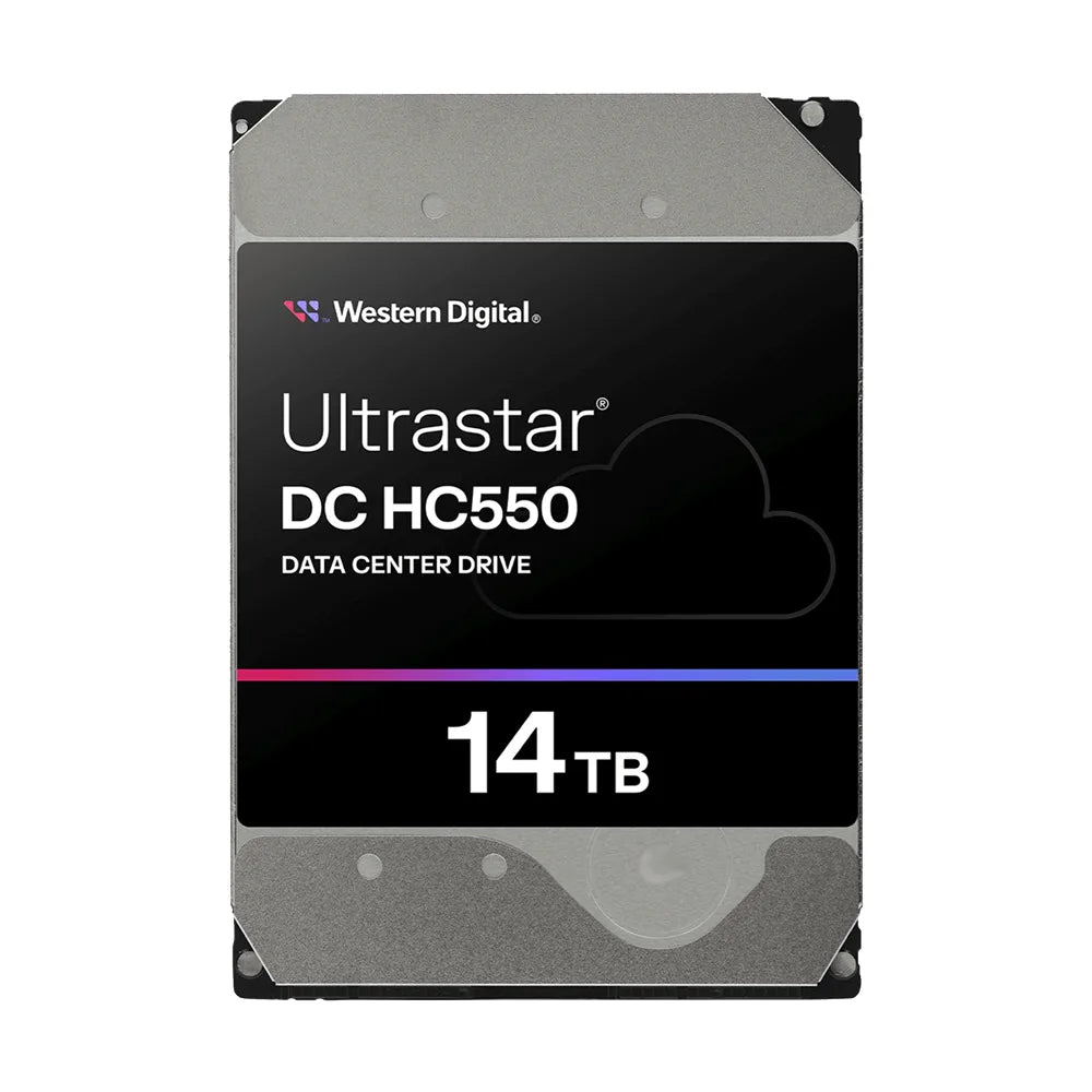 WD 14TB 0F38581 Ultrastar DC HC550 3.5” SATA HDD, 7200rpm