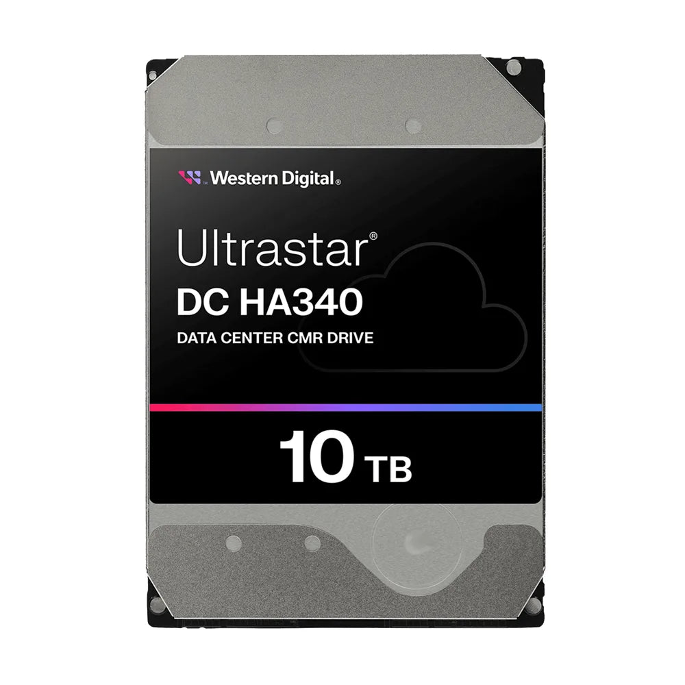 WD 10TB 0B47062 Ultrastar DC HA340 Data Center 3.5” SATA HDD, 7200rpm