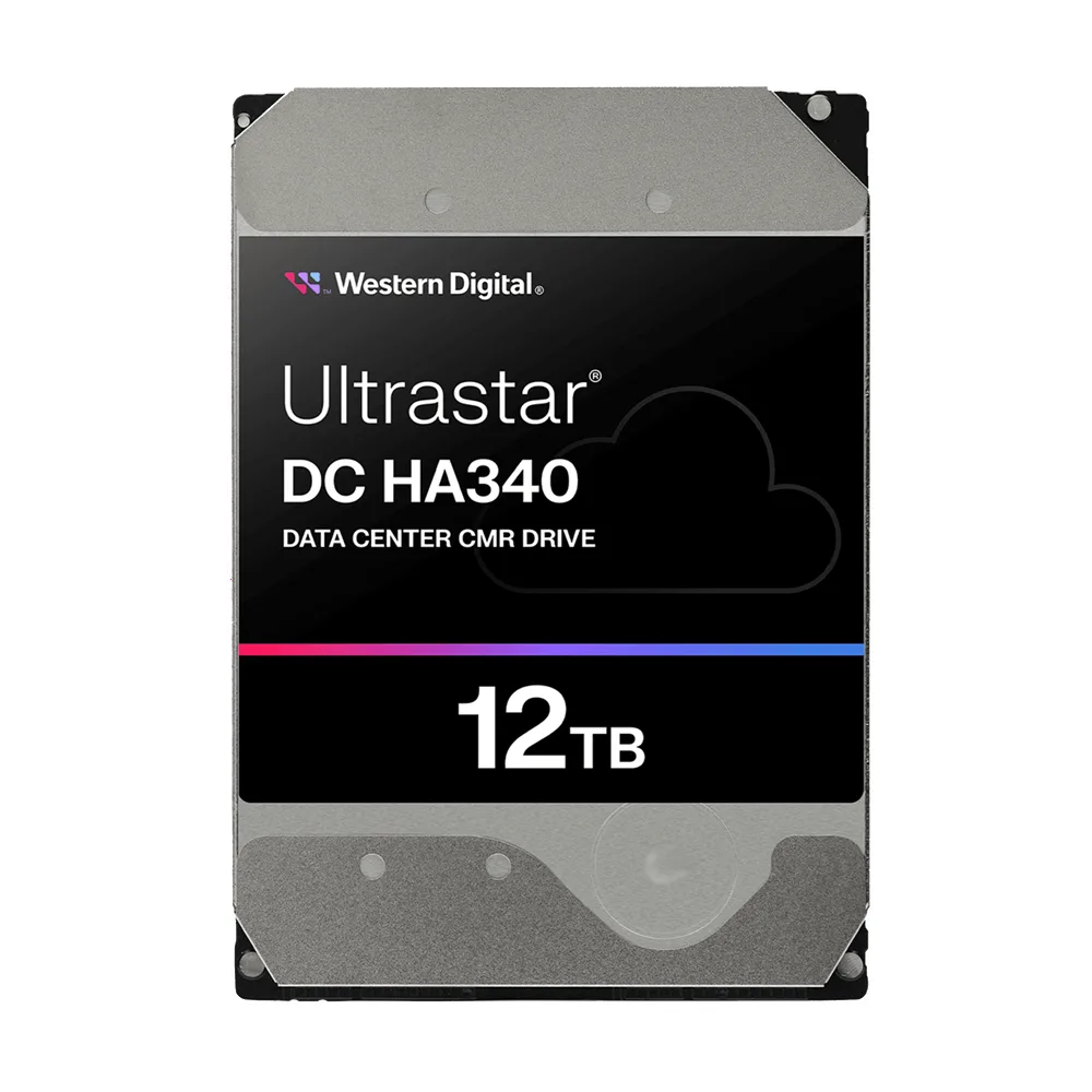 WD 12TB Ultrastar DC HA340 Hard Drive 3.5″ SATA HDD 0B47063, 7200RPM