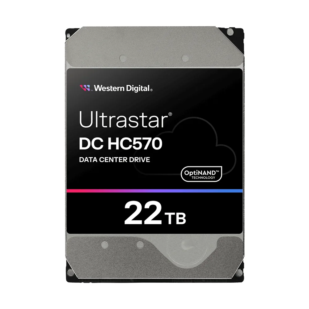 WD 22TB Ultrastar DC HC570 SATA 3.5″ Enterprise HDD 0F48155, 7200rpm