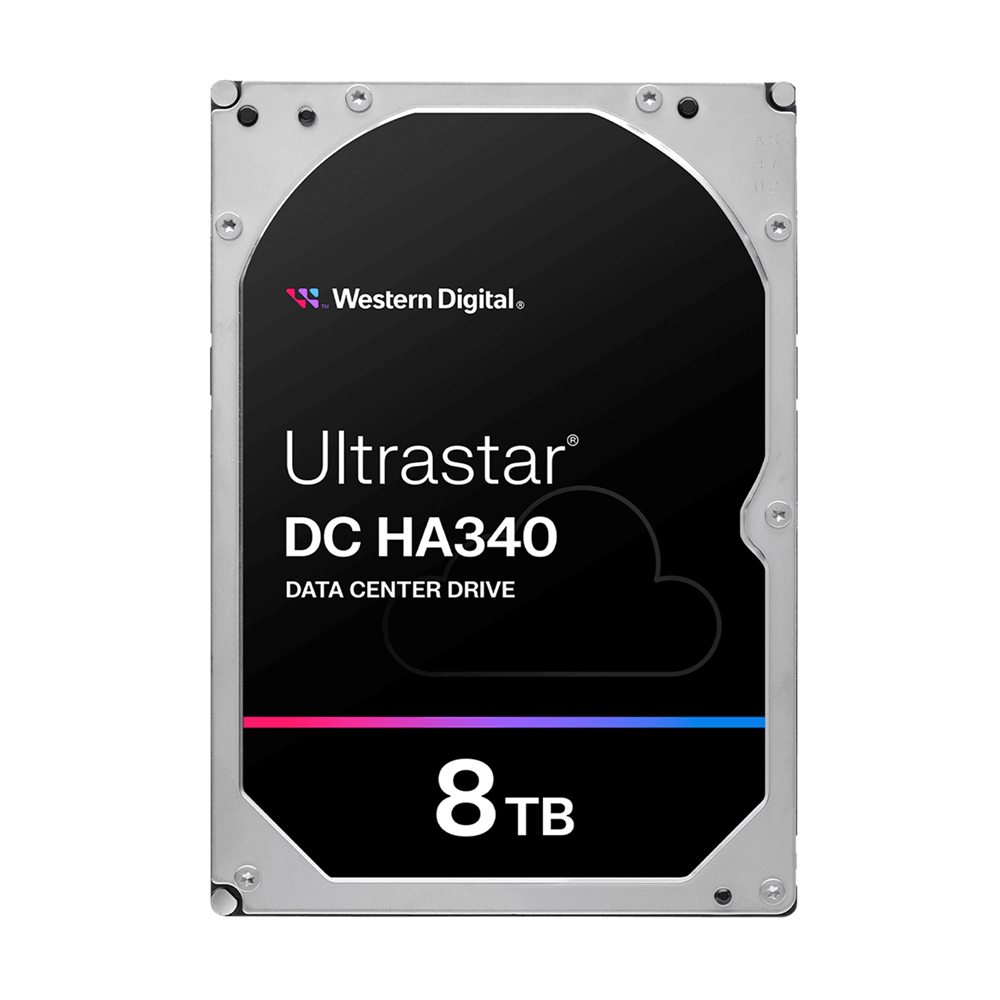WD 8TB Ultrastar DC HA340 Hard Drive 3.5″ SATA HDD 0B47078, 7200RPM