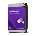 WD 6TB Purple Surveillance 3.5″ SATA HDD, 175MB/s