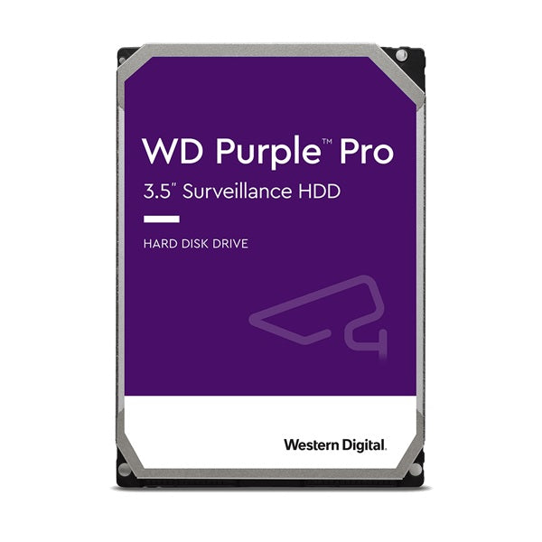 WD 12TB Purple Pro WD122PURP Surveillance SATA Hard Drive, 7200rpm (245MB/s)