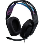 Logitech G335 Wired Gaming Headset – Black – 3.5mm (Flip to Mute Mic}