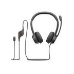 Logitech H390 USB-C Headset in-line controls, Noise Cancelling Mic