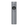 Logitech Spotlight Presentation Remote, Presenter, Wireless, Bluetooth, Rechargeable, 30m, Slate