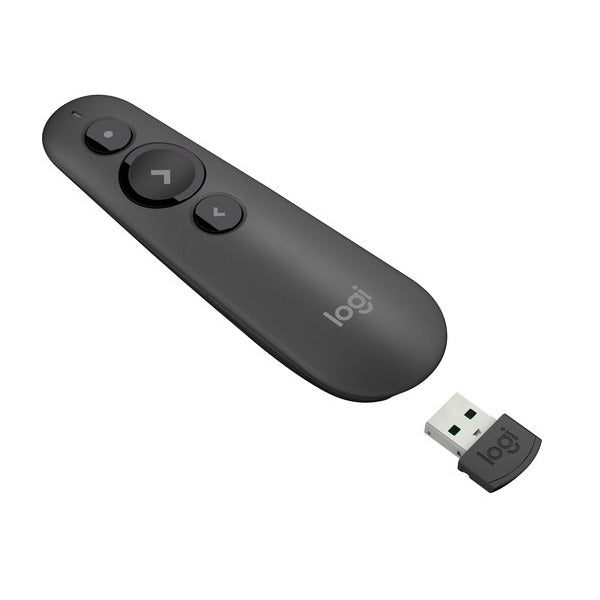 Logitech R500s Laser Presenter Wireless Bluetooth, 20m – Windows, macOS, iOS, Android