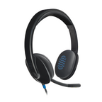 Logitech H540 USB Headset Noise Canceling Mic