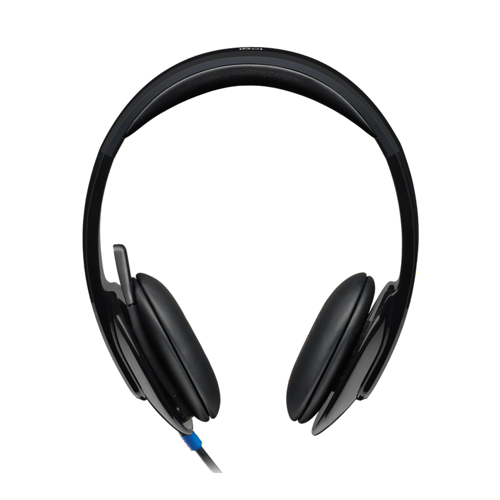 Logitech H540 USB Headset Noise Canceling Mic