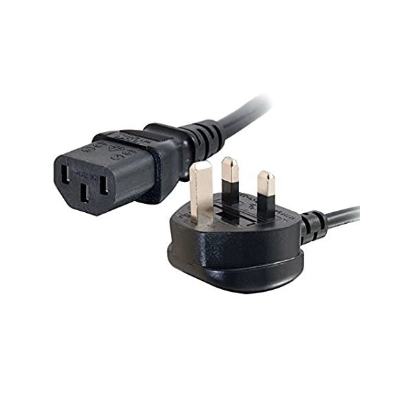 Power Cable UK Plug Type 13 Amp Fused Cord, 1.5 Meter