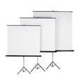 TriPod Projector Screen with Stand 240x240cm