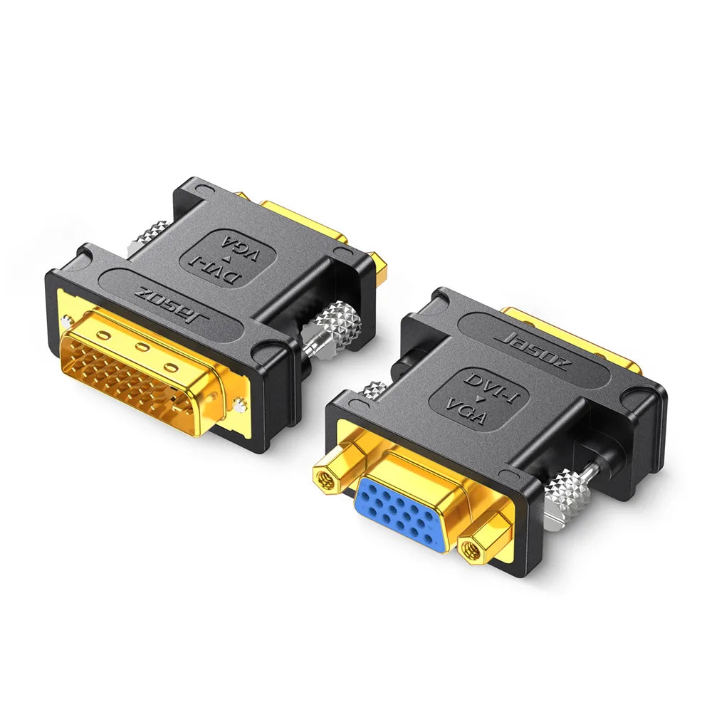 DVI to VGA Adapter – DVI 24+5 Male to VGA Female