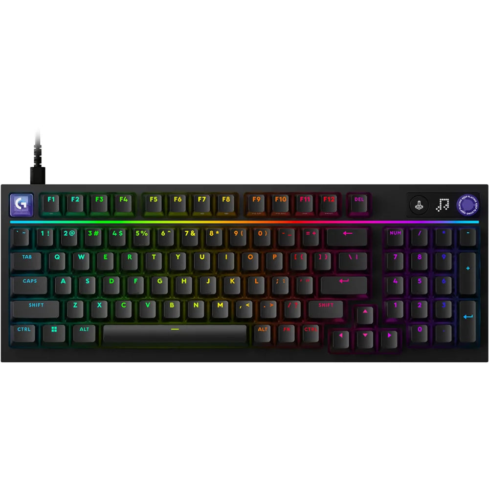 Logitech G316 X 98 Wired Mechanical 8K Gaming Keyboard, Tactile – Black