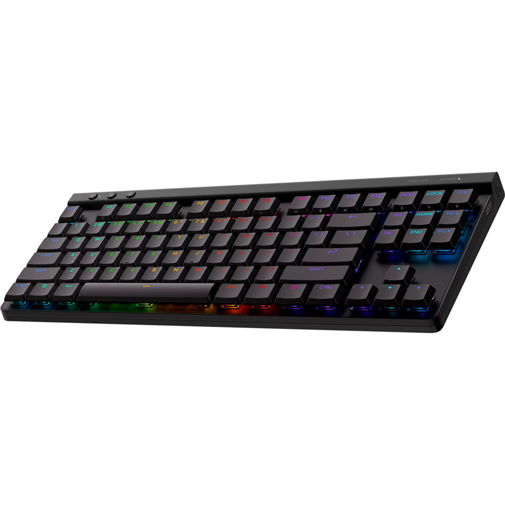 Logitech G515 TKL LIGHTSPEED Wireless Low Profile Gaming Keyboard, Tactile – Black