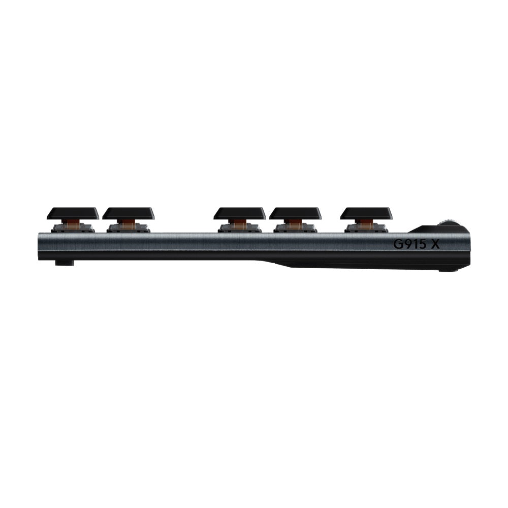 Logitech G915 X LIGHTSPEED TKL – Tactile – Wireless RGB Mechanical Gaming Keyboard. Black