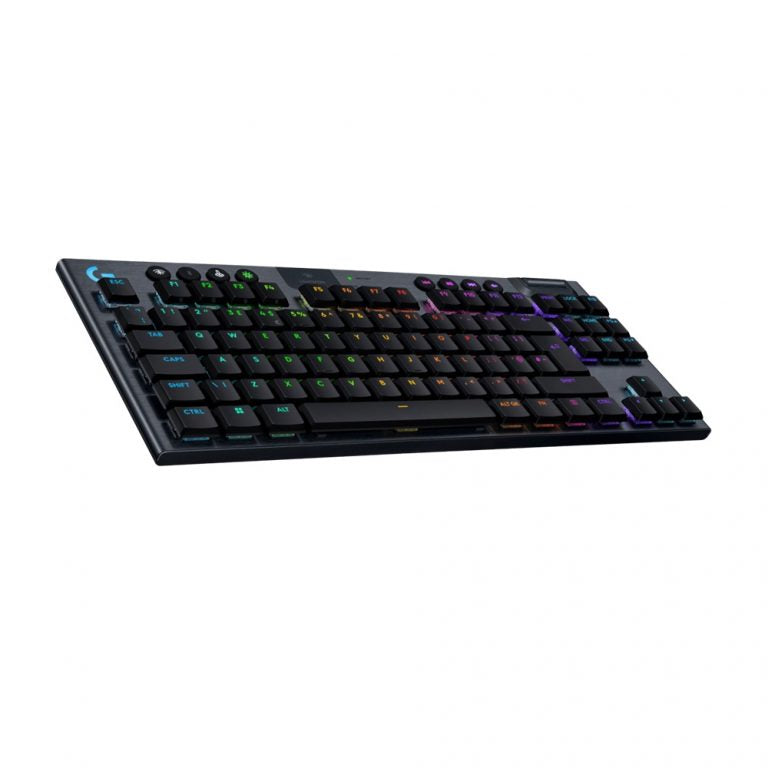 Logitech G915 X LIGHTSPEED TKL – Tactile – Wireless RGB Mechanical Gaming Keyboard. Black