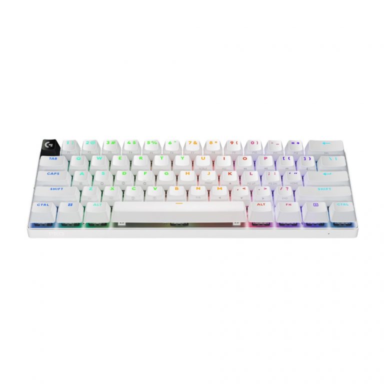 Logitech G PRO X 60 LIGHTSPEED Wireless Gaming Keyboard, Tactile, White