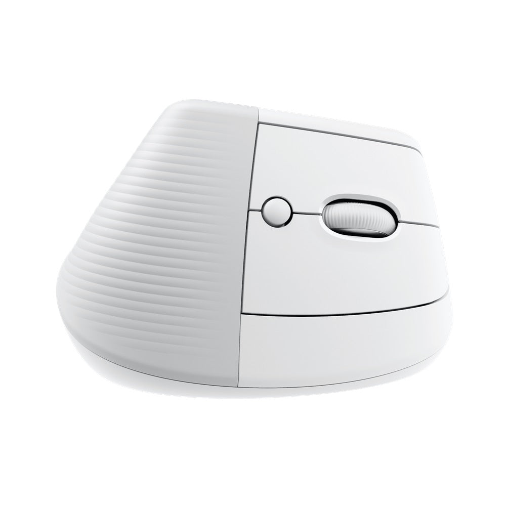 Logitech Lift Vertical Ergonomic Mouse, Wireless, Bluetooth – Off-white