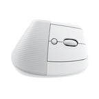 Logitech Lift Vertical Ergonomic Mouse, Wireless, Bluetooth – Off-white