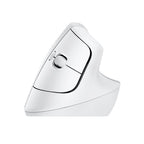 Logitech Lift Vertical Ergonomic Mouse, Wireless, Bluetooth – Off-white